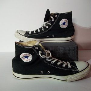 Converse All Star Chuck Taylor Black High Top Men's  12